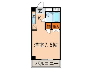 コスモパレスＰｅａｃｅ　Ｏｎｅの物件間取画像